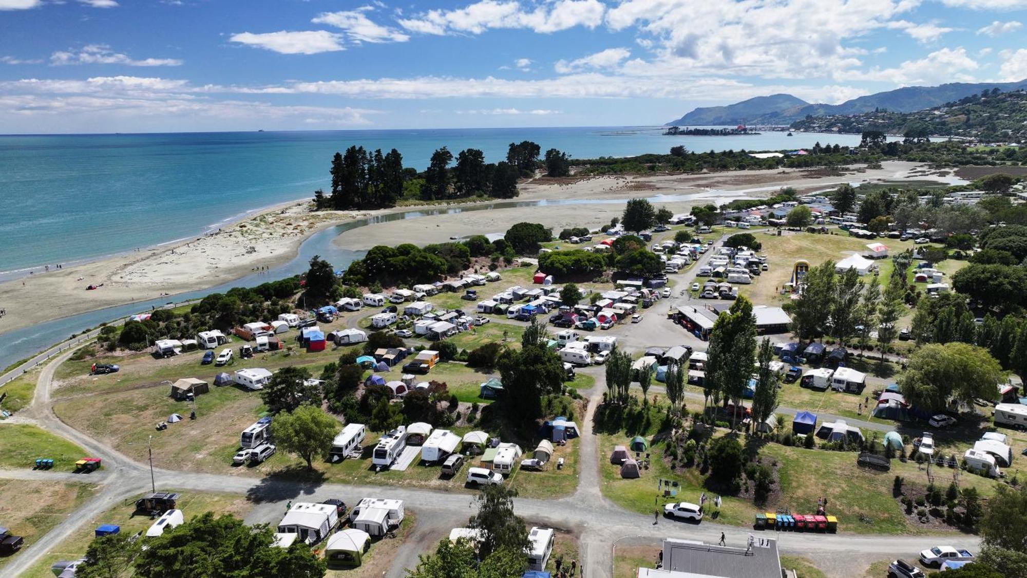 Tahuna Beach Holiday Park Nelson Exterior foto